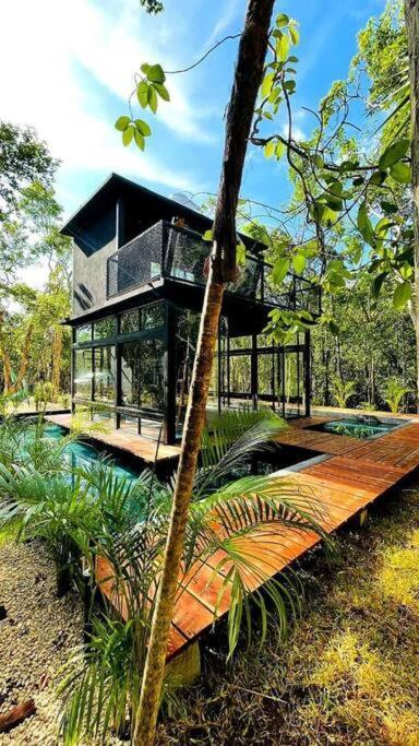 Tiny House En La Selva Con Cenote Natural Privado Tulum Eksteriør bilde