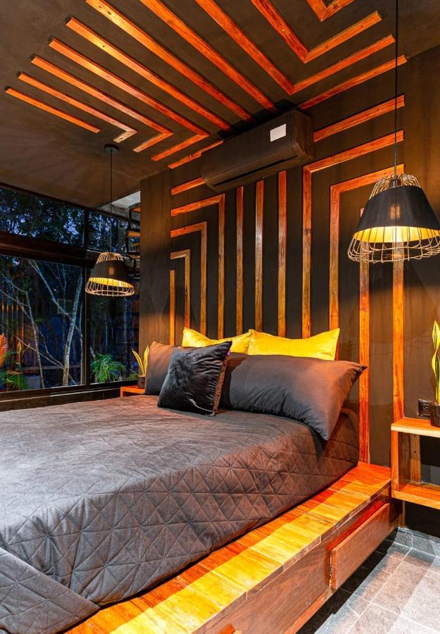 Tiny House En La Selva Con Cenote Natural Privado Tulum Eksteriør bilde